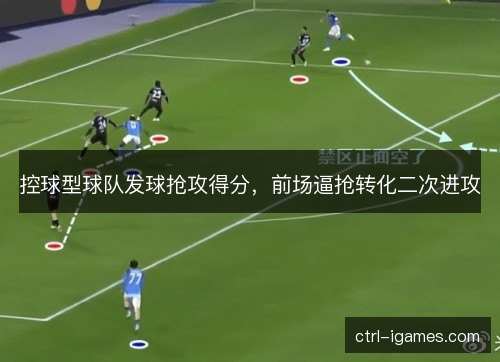 控球型球队发球抢攻得分，前场逼抢转化二次进攻